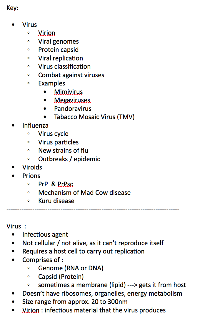 Lecture 2 : Introduction To Virus - NoteXchange