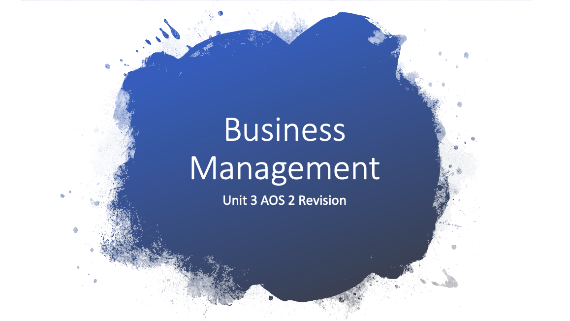 vce business management contemporary case study