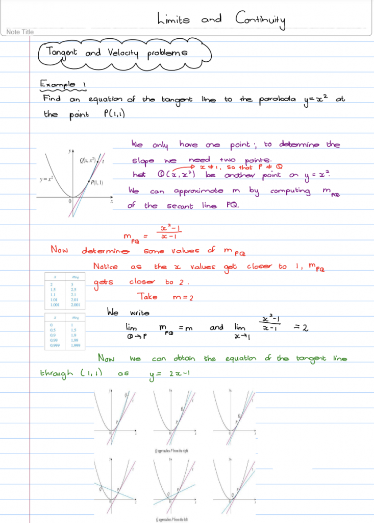 Limits and Continuity