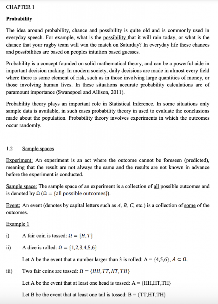 Probability Explained